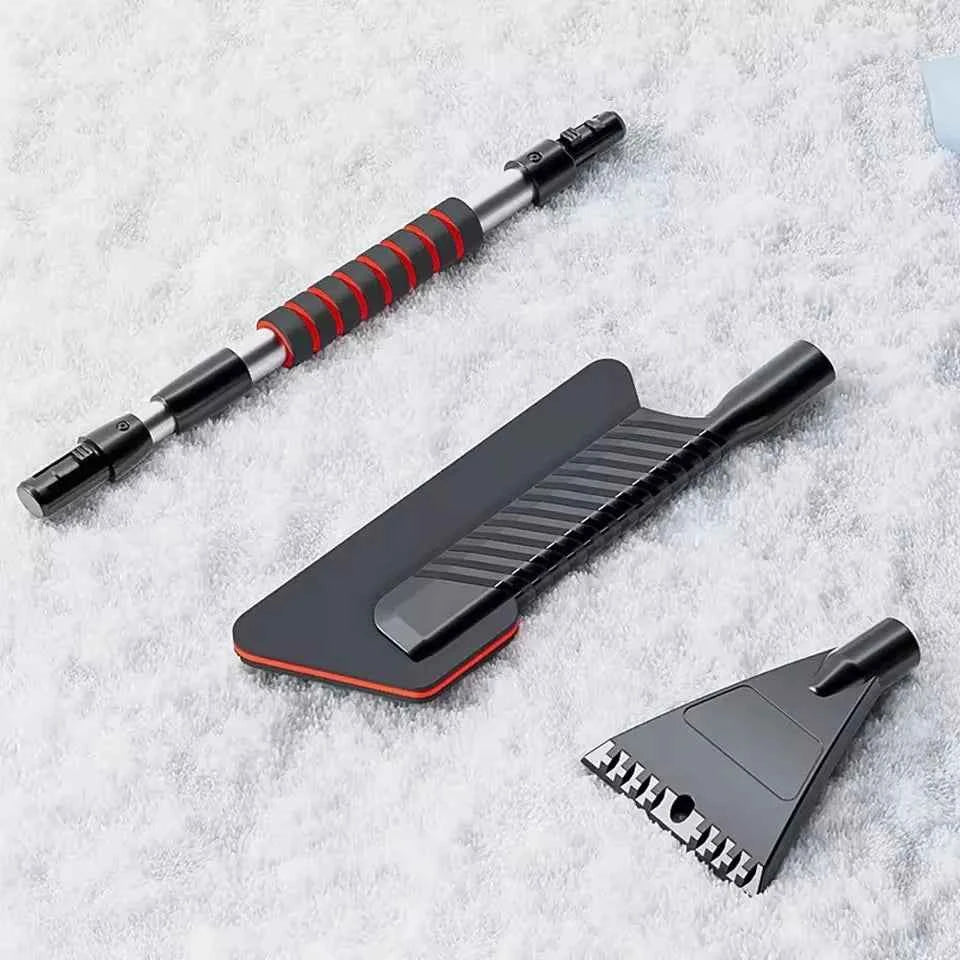 Detachable Car Snow Shovel - Multi-Functional Telescopic Ice Scraper for Winter Snow Removal & Vehicle Cleaning