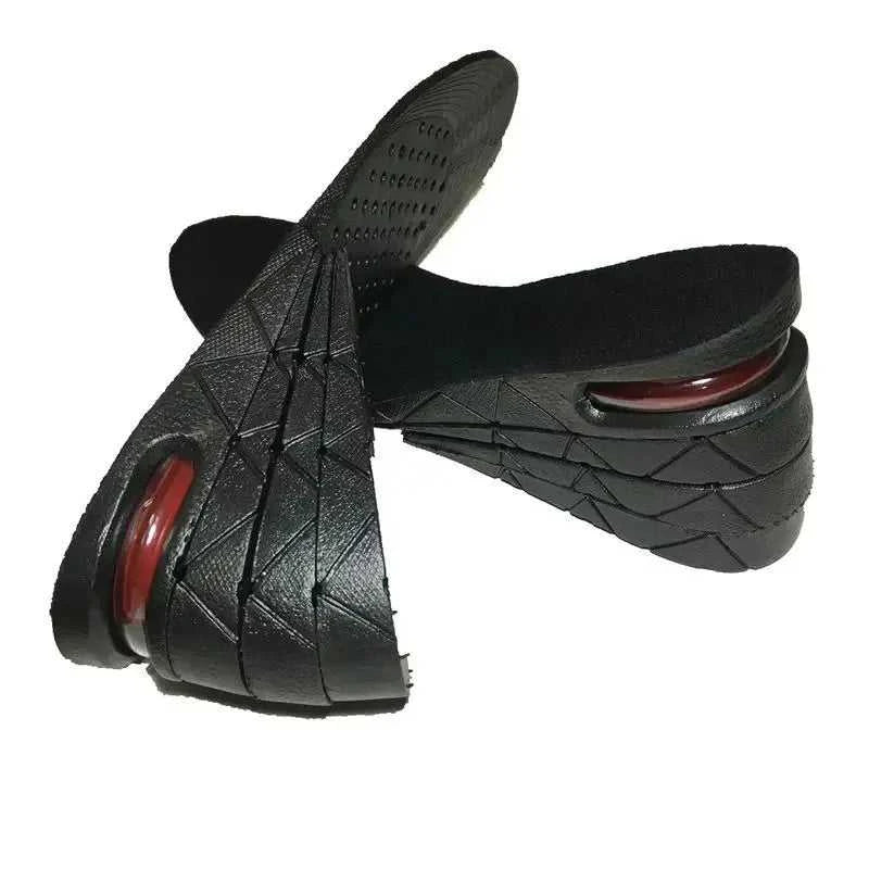 3-9cm Invisible Height Increase Insoles 3 Layer Air Insert Adjustable Cut Heel Insert Men Women Shock Absorbing Growing Sole The jack market .AU The jack market .AU Step Up Your Style: Trendy Shoes for Every Occasion! $ 52 14:691#3CM-Black