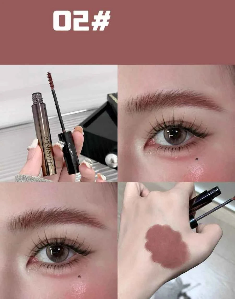 Mist Velvet Natural Eyebrow Enhancer Dye Gel Tint Mascara Waterproof Lasting Quick Dry Dyeing Brow Tattoo Tinted Cream Makeup