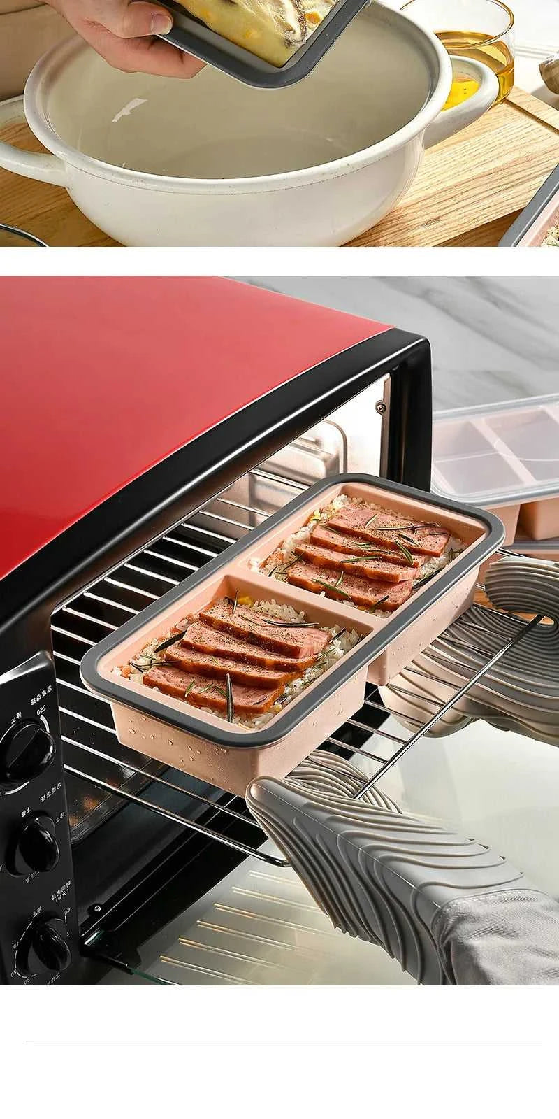 Silicone Freezer Tray ,Freezing Trays with Lid for Meal Prep Silicon Soup Portion Freeze Tray Make Stock Souped Ice Cube The jack market .AU The jack market .AU $ 39 14:350853#2grid-blue
