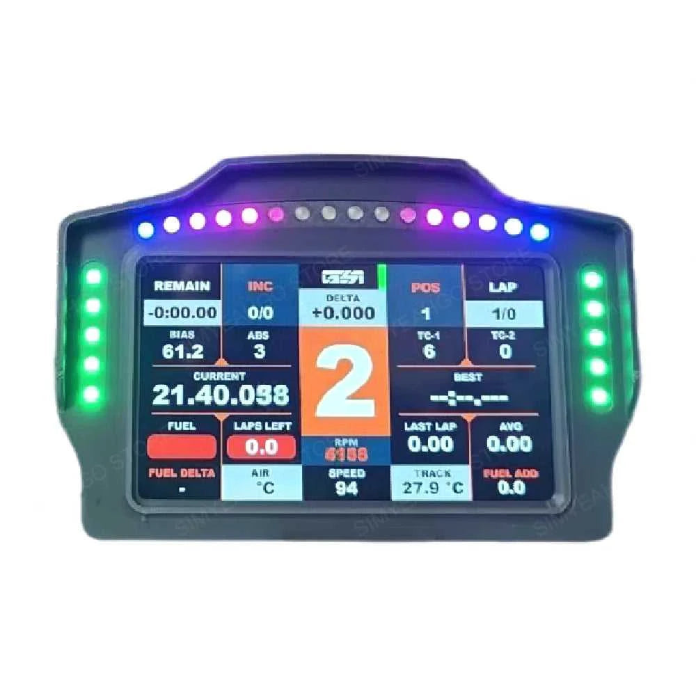 PC Simracing Games 7 inch Multi-functional Instrument Speed Display Dashboard for MOZA FANATEC Simagic Logitech G29 Accessories The jack market .AU The jack market .AU Accessories Electronics $ 217 14:193#WK 7inch Meter