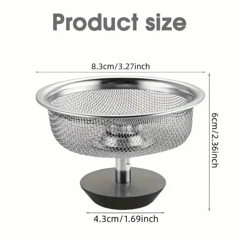 2Setc Drain Basket Kitchen Sink Strainer Set With Handle Stopper Me Handle Stopper Kitchen Sink Strainer Stainless Replacement The jack market .AU The jack market .AU Home $ 48 14:202732816#2Set