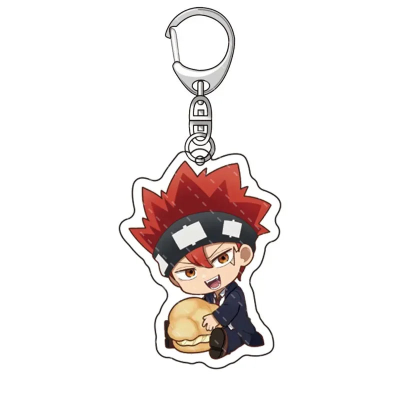 Anime Mashle Acrylic Keychains Double Side Acrylic Figure Key Ring Creative Pendant Xmas Halloween Fans Gift