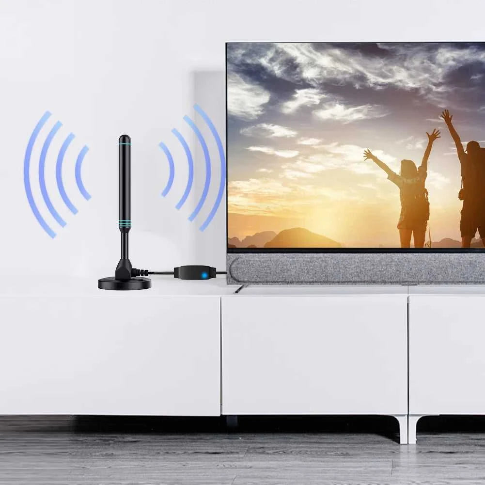 4K/1080P HD Digital TV Antenna with Signal Amplifier 480+ Miles Indoor Outdoor Antenna Magnetic Base VHF UHF Digital HD Aerial The jack market .AU The jack market .AU Accessories Electronics $ 2119 14:203432010#Built in signal ;200007763:201336099