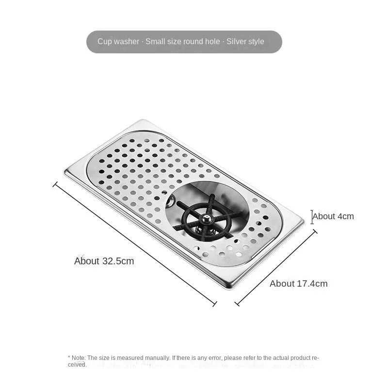 Stainless Steel Embedded Pressure Rinser Automatic Glass Cup Washer Wine Beer Milk Tea Cup Cleaner Tool Kitchen Sink Accessories The jack market .AU The jack market .AU Home $ 148 14:29#A