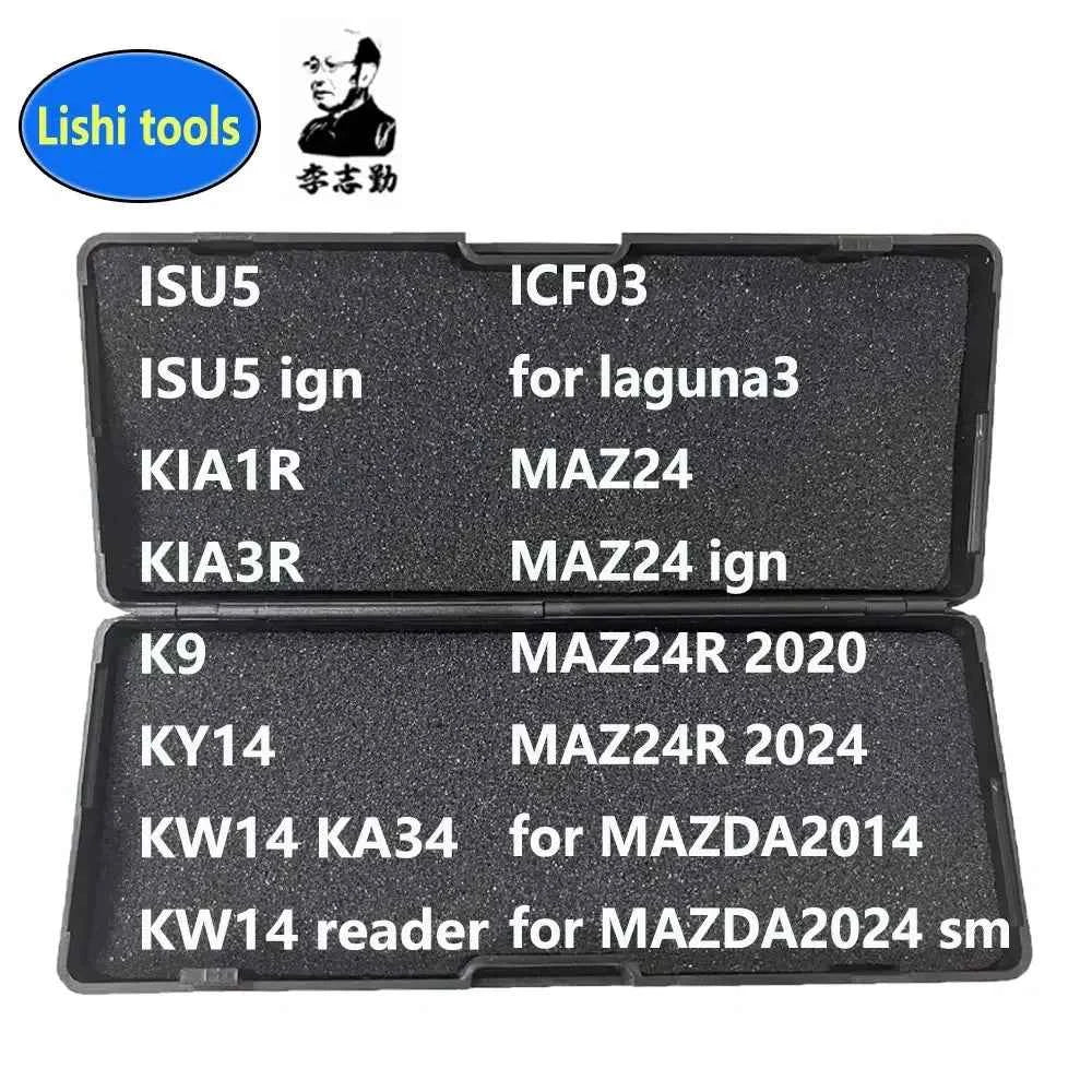 Lishi Tool 2 in 1 TOY2014 TOY2018 for Renault V.2 Laguna3 for Geely Haval for Haval2 Geely2 for Ford2017 for Honda2020 Honda2021