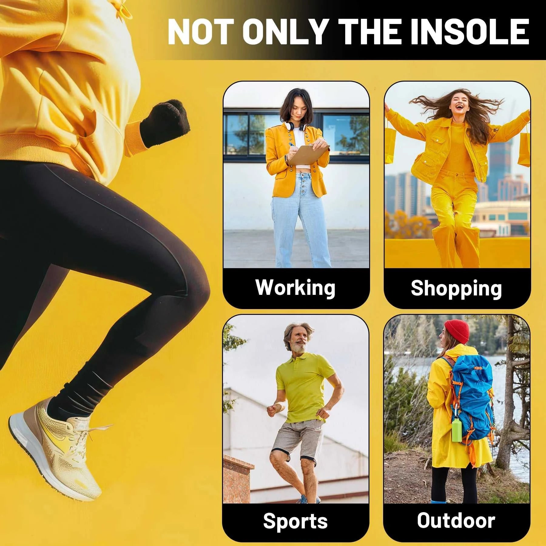 IFITNA thopedic Insole Plantar Fasciitis Relief Flat Foot Arch Support Women Men Work Orthotic Insert Sport Shoe Insole Sole The jack market .AU The jack market .AU Step Up Your Style: Trendy Shoes for Every Occasion! $ 63 14:691#127STS-green;200000124:200000281#EU(37-38)-240MM;200007763:201336100