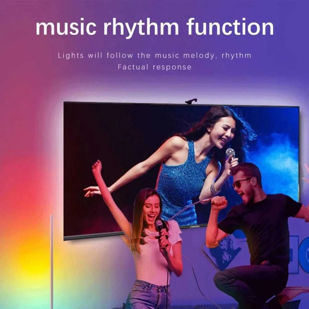 LED TV Backlight Strip with Camera Sync to 55-85 Inch TVs Smart RGB-IC LED Strip Lights for Gaming Room 55-85inch Ambient Light The jack market .AU The jack market .AU Home $ 76 136:200002572#12.5FT for 55-65in