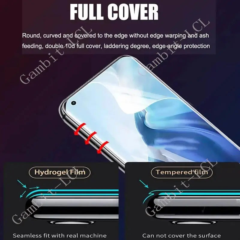 OPPO Find N3 Flip Hydrogel Screen Protector - 3-in-1 Full Coverage, 6.8" HD Clarity, Ultimate Protection