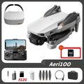 New Aeri100 Mini Drone Professional HD Dual Camera WI-FI FPV UAV VR RC Brushless Fold Aerial Photography Quadcopter Airplane Toy The jack market .AU The jack market .AU $ 137 14:350850#Aeri100-VR-RC-512G