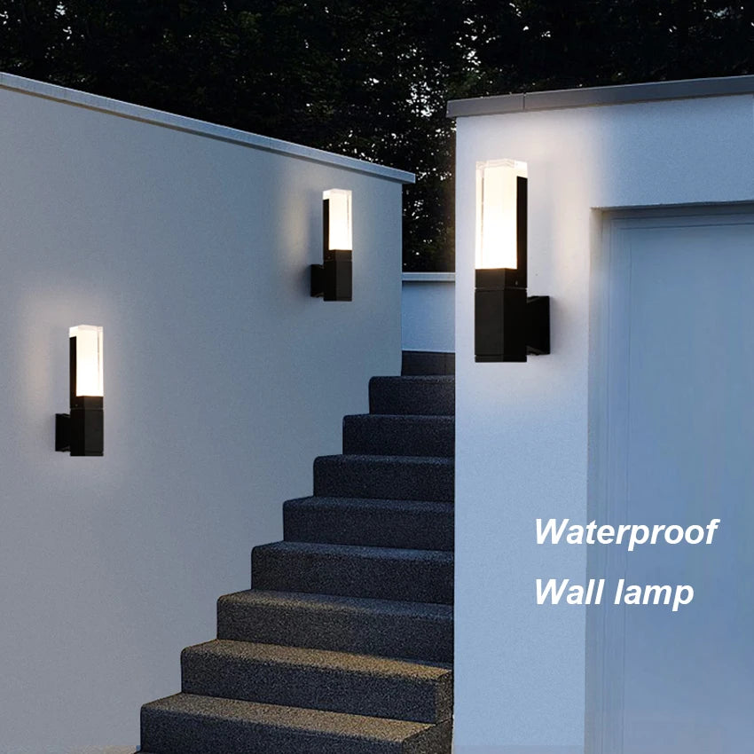 LED Waterproof Wall Lamps, Indoor and Outdoor Light, Courtyard Porch, Living Room, Corridor, Bedroom Wall Sconce, - Jack market 1988Jack Market 1988