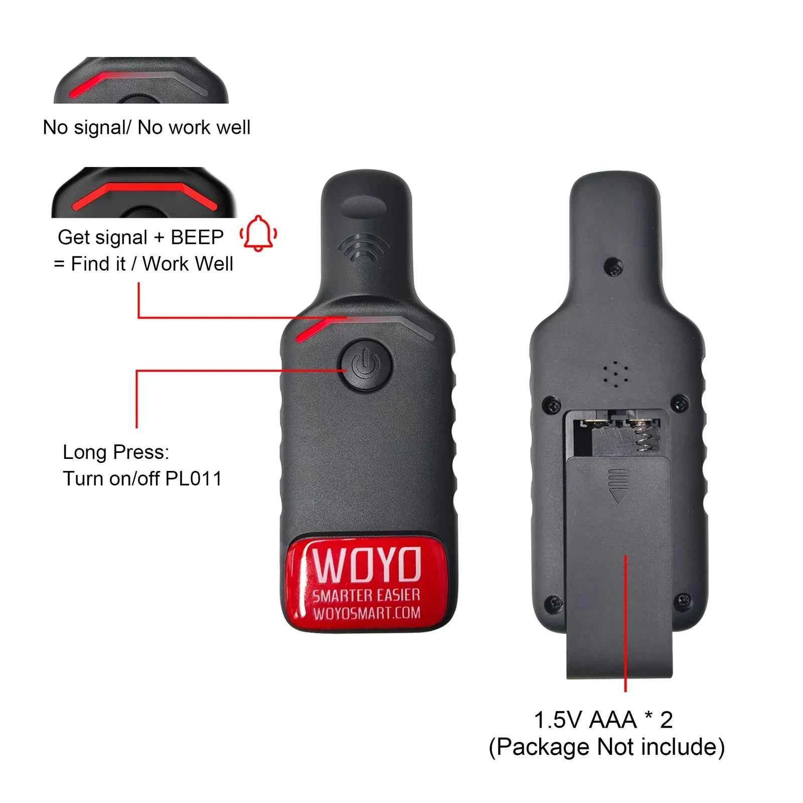 PL011 PKE LF Locator Intelligent Key Systems Transponder Coils Locate Meter Automotive High Frequency LF Antenna Tester