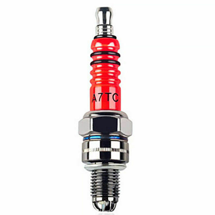 Racing 3 Electrode 10mm Spark Plug A7TC Fits For GY6 50CC 110CC 125CC 150CC ATV Scooter Dirt Bike Go Kart Motorcycle Accessories