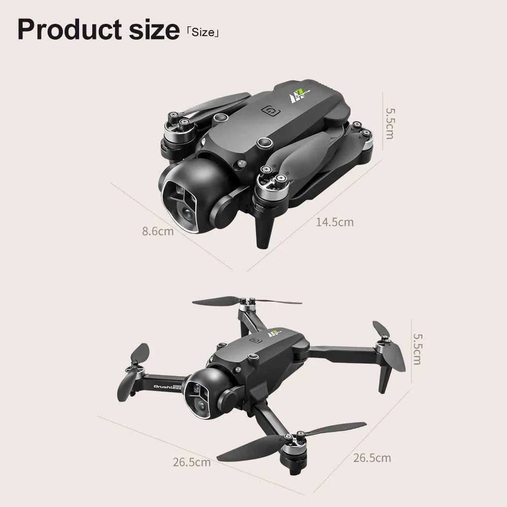 M7 Drone 8K Aerial HD Dual Camera Photography Intelligent Obstacle Avoidance Brushless Power 5G WIFI GPS Return Drone The jack market .AU The jack market .AU Drones $ 127 14:496#M7-8K HD-B3