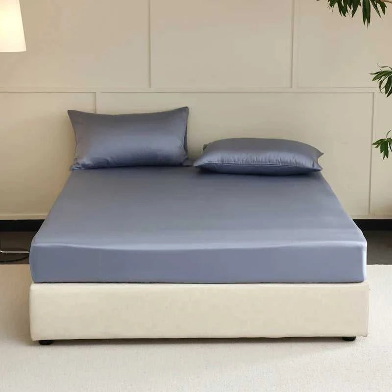 Natural Mulberry Silk Fitted Sheet Pure Silk Mattress Cover for Single Double King Queen Size Bedding High End Luxury Bed Cover The jack market .AU The jack market .AU Home $ 72 14:200002984#Latte Brown;5:200013267#90x200x30cm