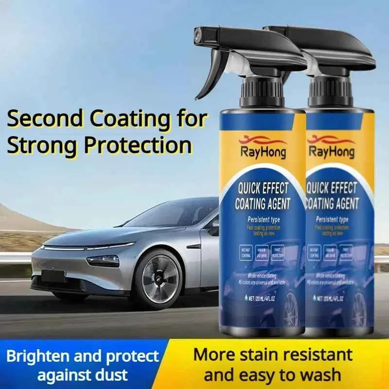 Quick Effect Coating Agent Multifunctional Long-lasting Protection Waterless Wash Quick-acting Coating Agent Spray Easy To Use