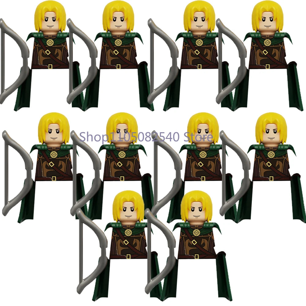 MOC Military Soldier Movie Character Building Blocks Accessories Medieval Castle Knight Helmet Shield Mini Brick Gift Toy E008
