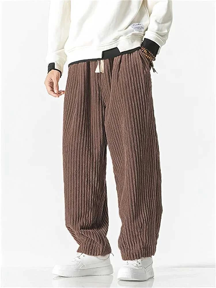 Casual Pants Corduroy Trousers Men Loose Fit Vintage Baggy Pants Straight Sweatpants Elastic Waist Drawstring Outdoor Streetwear The jack market .AU The jack market .AU Men Fashion $ 56 14:200001438#Coffee;5:4183