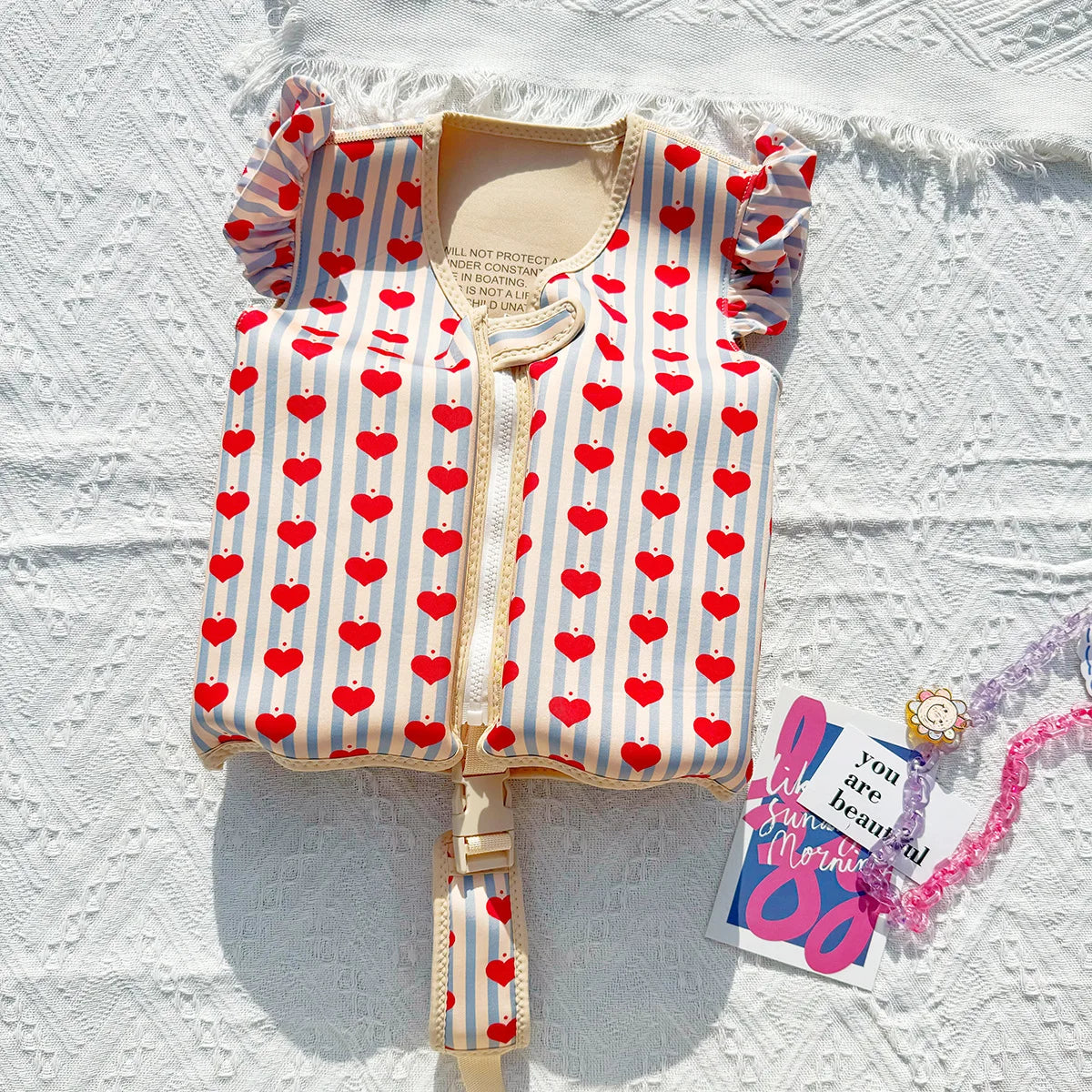 Baby Boy Girl Float Swimsuit Toddler Child Foam Safety Swimming Training Vest Summer Kid Swimming Clothing Swim Bath Pool 2-8Y