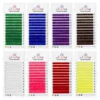 ANNAFRIS Premium Mink Eyelash Extensions - 5 Cases, 16 Rows, C/DD Curl for Stunning, Natural Volume
