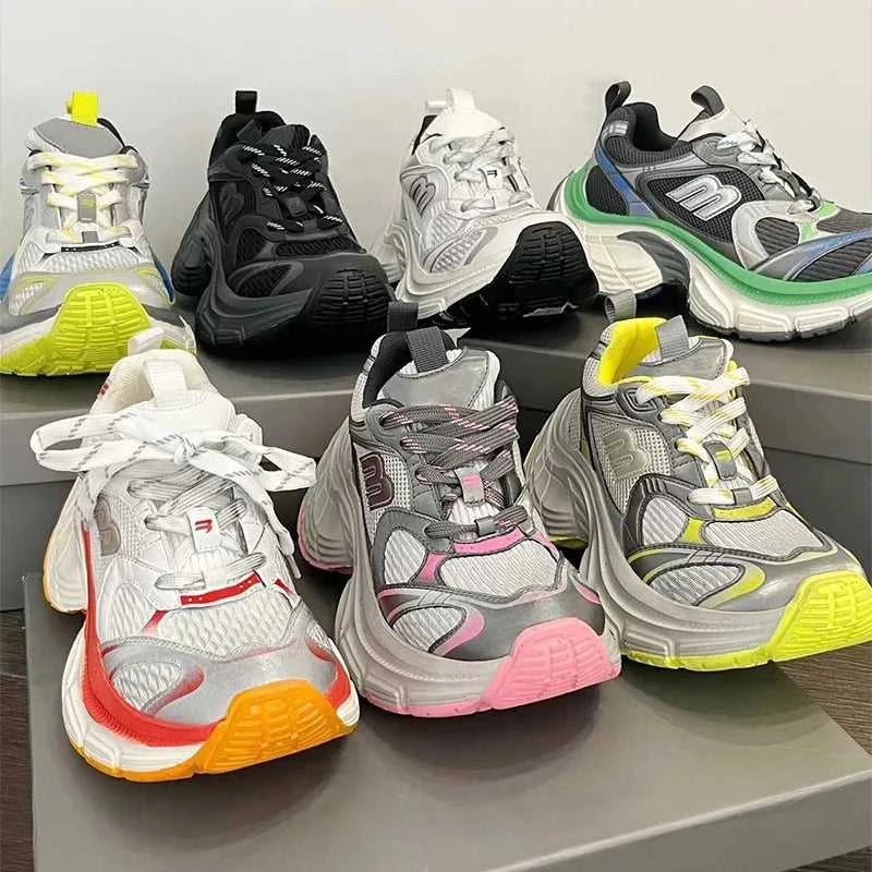 Couple Style Dad Shoes 2025 New Retro Fashion Casual Shoes Lace-up Breathable Versatile Comfortable Soft Sole Sports Shoes Trend The jack market .AU The jack market .AU Step Up Your Style: Trendy Shoes for Every Occasion! $ 122 14:365458#Black for women;200000124:200000334
