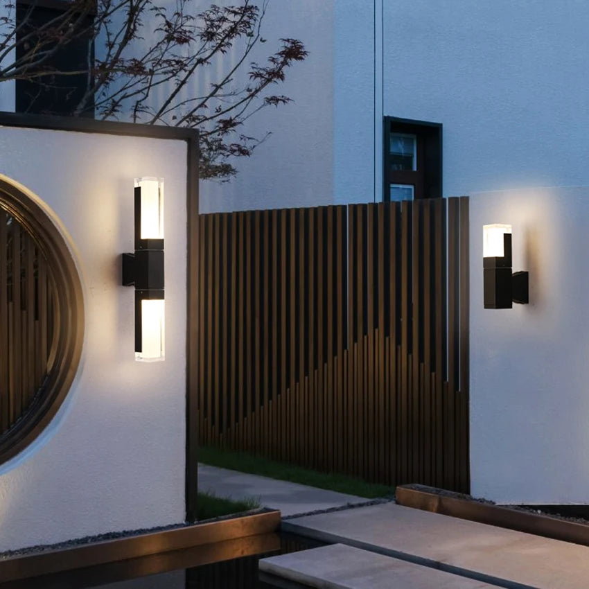 LED Waterproof Wall Lamps, Indoor and Outdoor Light, Courtyard Porch, Living Room, Corridor, Bedroom Wall Sconce, - Jack market 1988Jack Market 1988