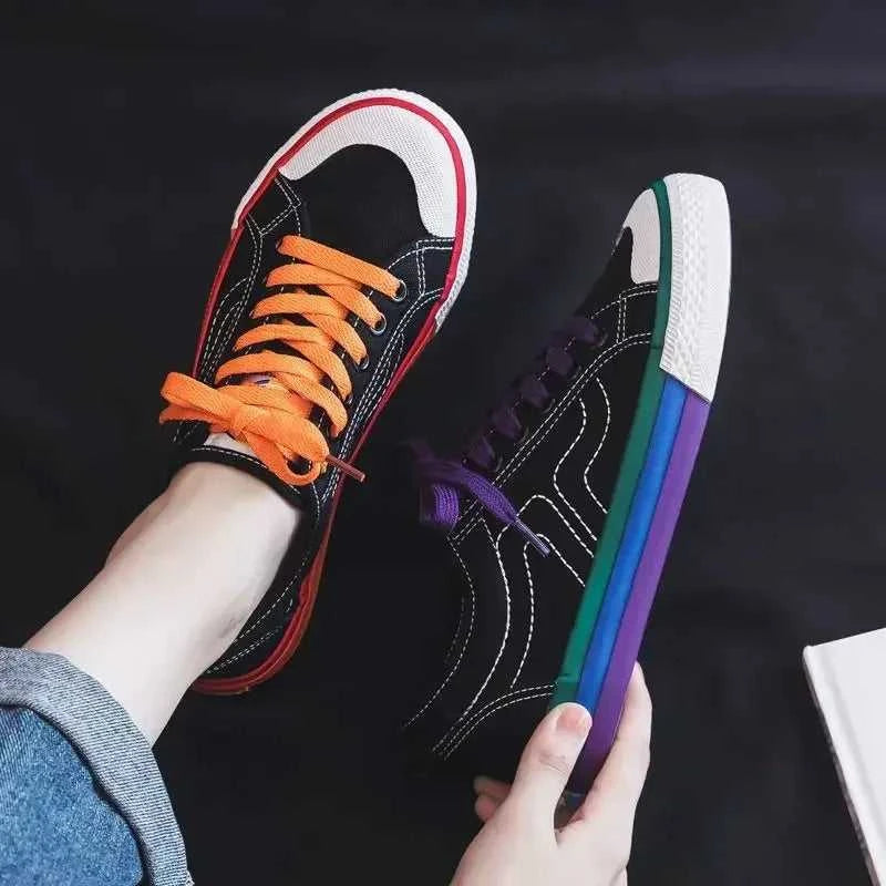 New Arrival 2025 Women's Canvas Shoes Korean Vulcanized Shoe Daily Routine On Offer Offers High Quality Deals H Ladies Footwear The jack market .AU The jack market .AU Step Up Your Style: Trendy Shoes for Every Occasion! $ 82 14:193#Black Shoes;200000124:200000334