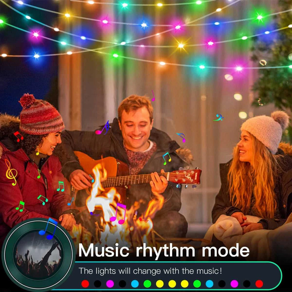 10M/20M Programmable USB 5V LED Light Neon Strip Smart Bluetooth Addressable WS2812 RGBIC Fairy String Light For Christmas Decor The jack market .AU The jack market .AU Home $ 51 136:200002572#5M-50LEDS