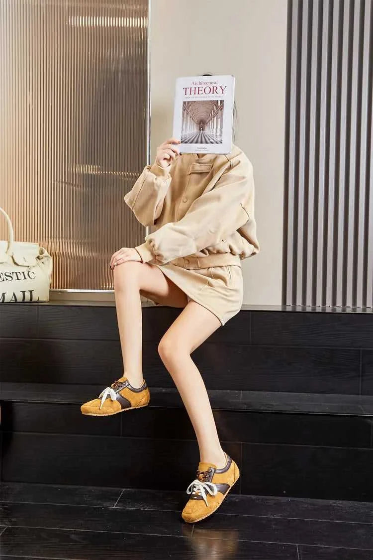 AIYUQI German Training Shoes Female Genuine Leather 2026 New Spring Flat Sneakers Ladies Casual Forrest Gump Shoes Women The jack market .AU The jack market .AU Step Up Your Style: Trendy Shoes for Every Occasion! $ 122 14:201447389#Leopard print;200000124:100010482;200007763:201336100