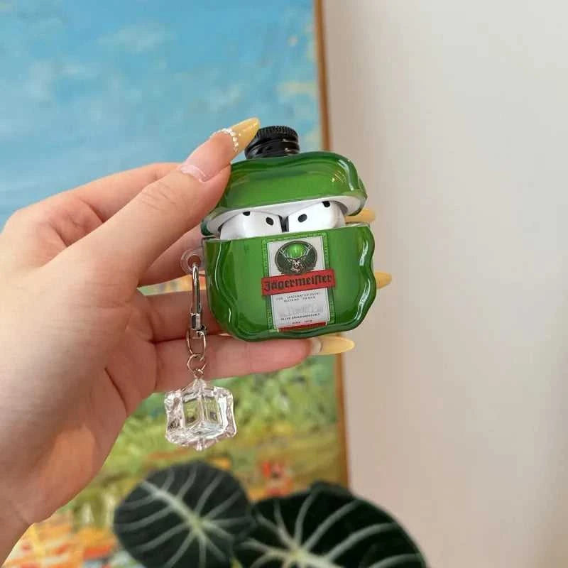 Soft Protective Case for AirPods Pro/1/2/3, 3D Green Liquor Bottle Design, Anti-Scratch Anti-Slip Cute Earphone Cover The jack market .AU The jack market .AU Accessories Electronics $ 57 14:1063#A;5:872#Airpods 1 2