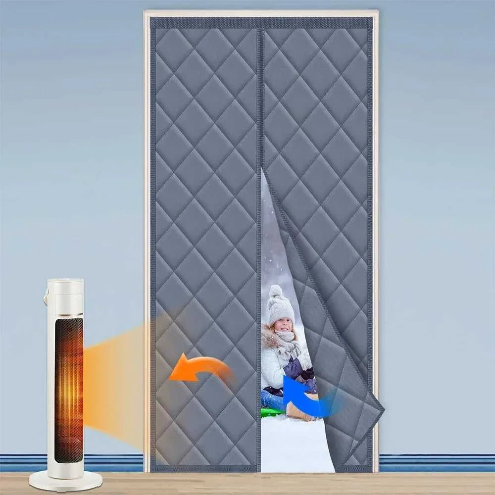 Thermal Insulated Door Curtain Magnetic Insulated Door Covers for Winter Door Blanket Thicken Cotton Insulation Doors Screen The jack market .AU The jack market .AU Home $ 87 14:10#Brown 80x205cm
