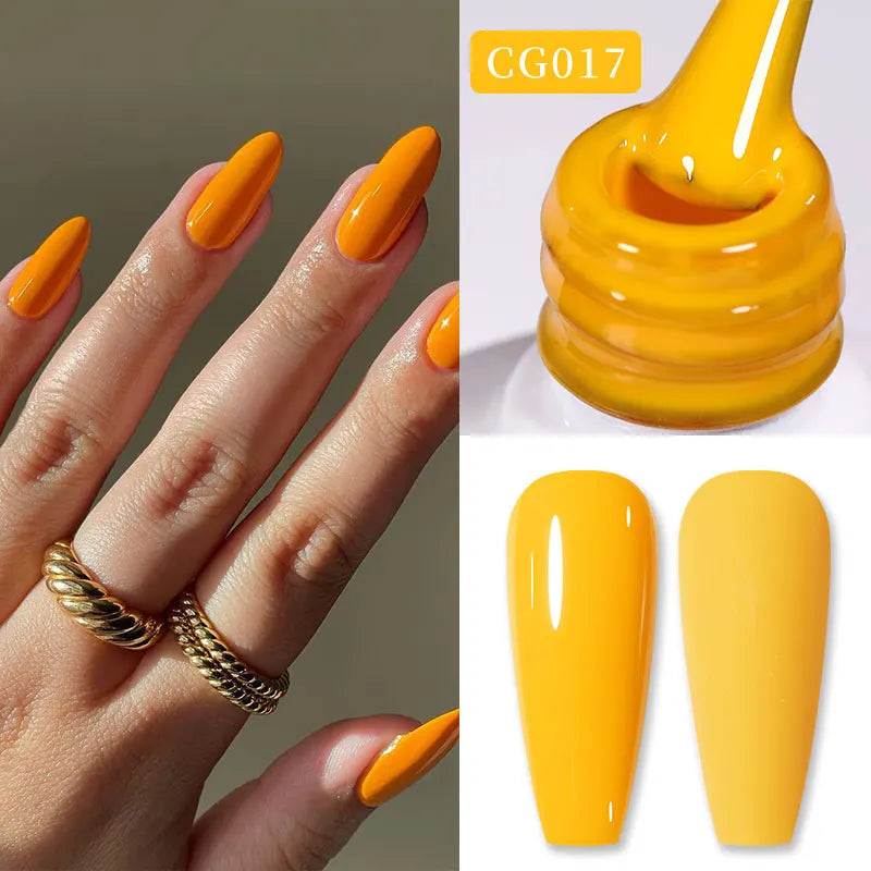 BORN PRETTY Neon Red Gel Nail Polish Yellow Green Summer Color Semi Permanent Varnish 10ml Soak Off UV LED Nail Art Manicure