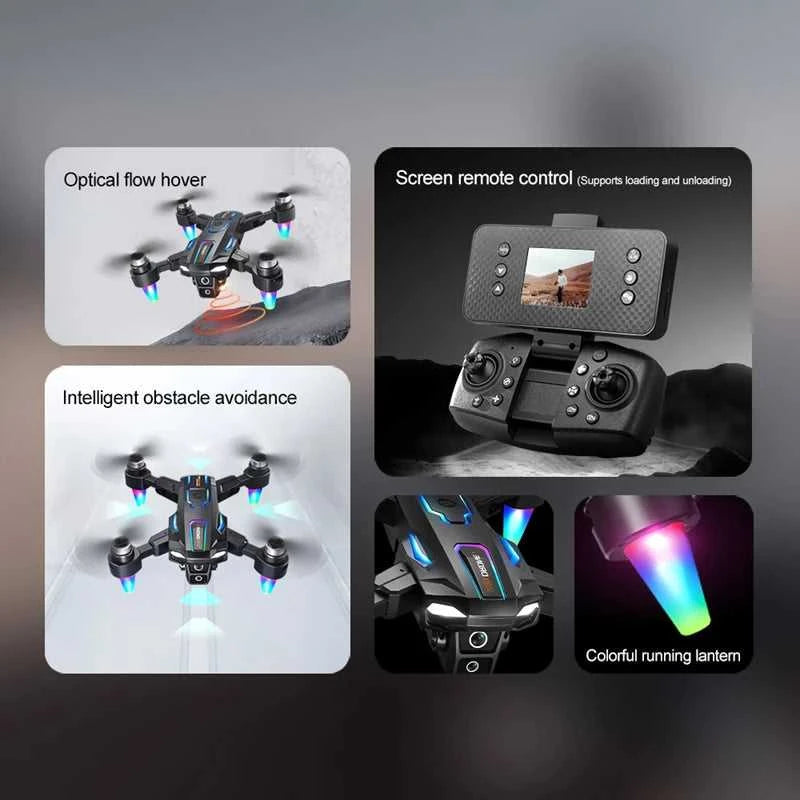 New A22 Drone Aerial 8K HD Dual-Camera GPS Brushless Motor Optical Flow Hovering With Screen Remote Control Folding Drone The jack market .AU The jack market .AU Drones $ 57 14:175#Parking-Apron-Blue