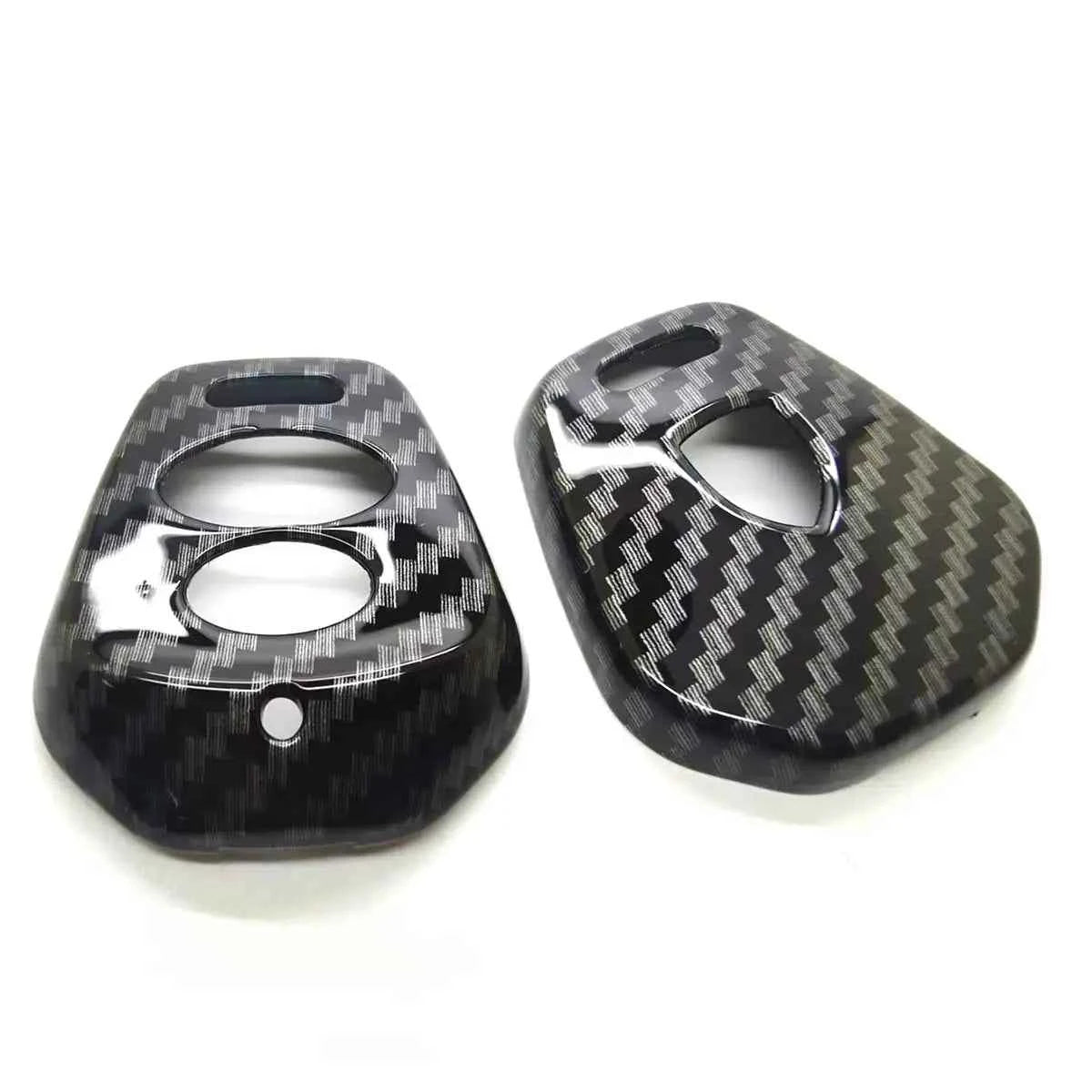 Carbon Fiber Gloss 2-Button Remote Key Protective Cover Case For Porsche S 986 911 996