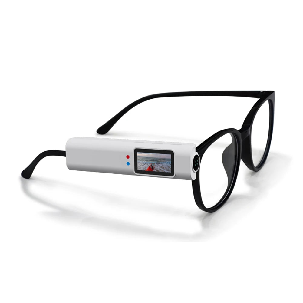 1080P HD Wearable Glasses Camera 4K Small Sport Cam Bodycam Go Pro WiFi Digital Video Recorder DVR Camcorder for Driving Hiking