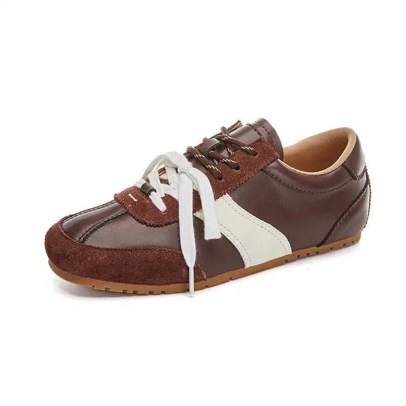 AIYUQI German Training Shoes Female Genuine Leather 2026 New Spring Flat Sneakers Ladies Casual Forrest Gump Shoes Women The jack market .AU The jack market .AU Step Up Your Style: Trendy Shoes for Every Occasion! $ 122 14:201447389#Leopard print;200000124:100010482;200007763:201336100