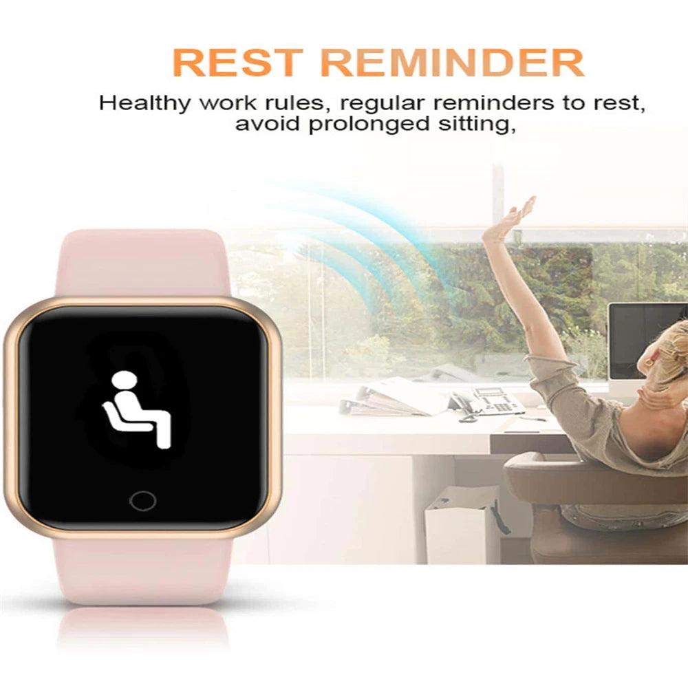 Multifunctional Smart Watch D13 for Men & Women - Bluetooth Fitness Tracker, Music Player, Sleep Monitor & Sports Bracelet
