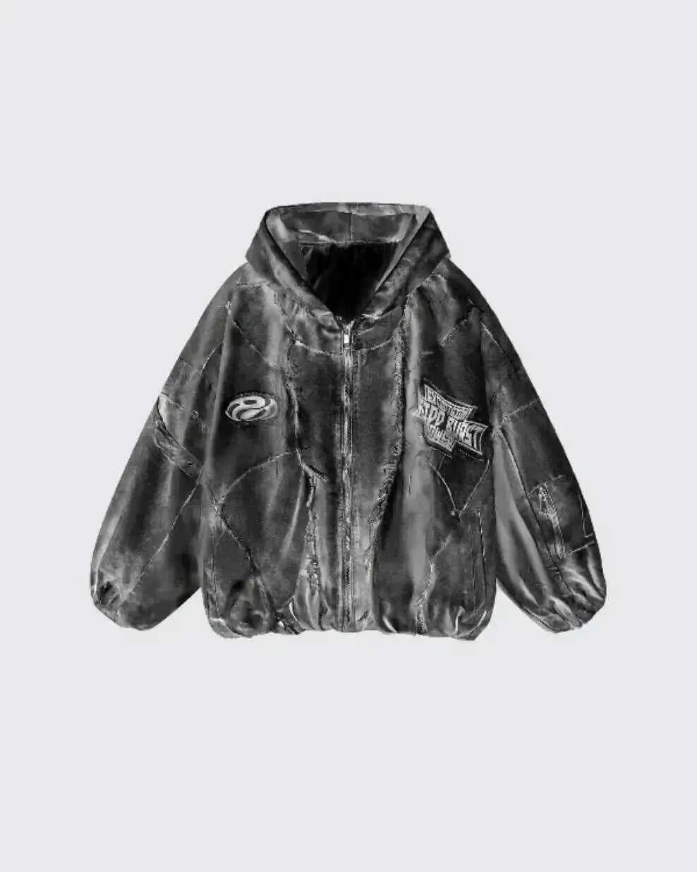 HKSH Autumn Winter New Men's Tide Original Design Techwear High Street Fashion Trend Vintage Jacket Chic Casual Coats Ins HK6132 The jack market .AU The jack market .AU Men Fashion $ 172 14:691#Gray;5:4182