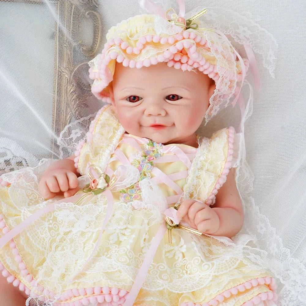 Weighted Baby Girl 16.93" Lifelike Full Body Silicone Reborn Dolls Soft Handmade Newborn Dolls for Collector Gift The jack market .AU The jack market .AU Little Wonders $ 161 200007763:201336106