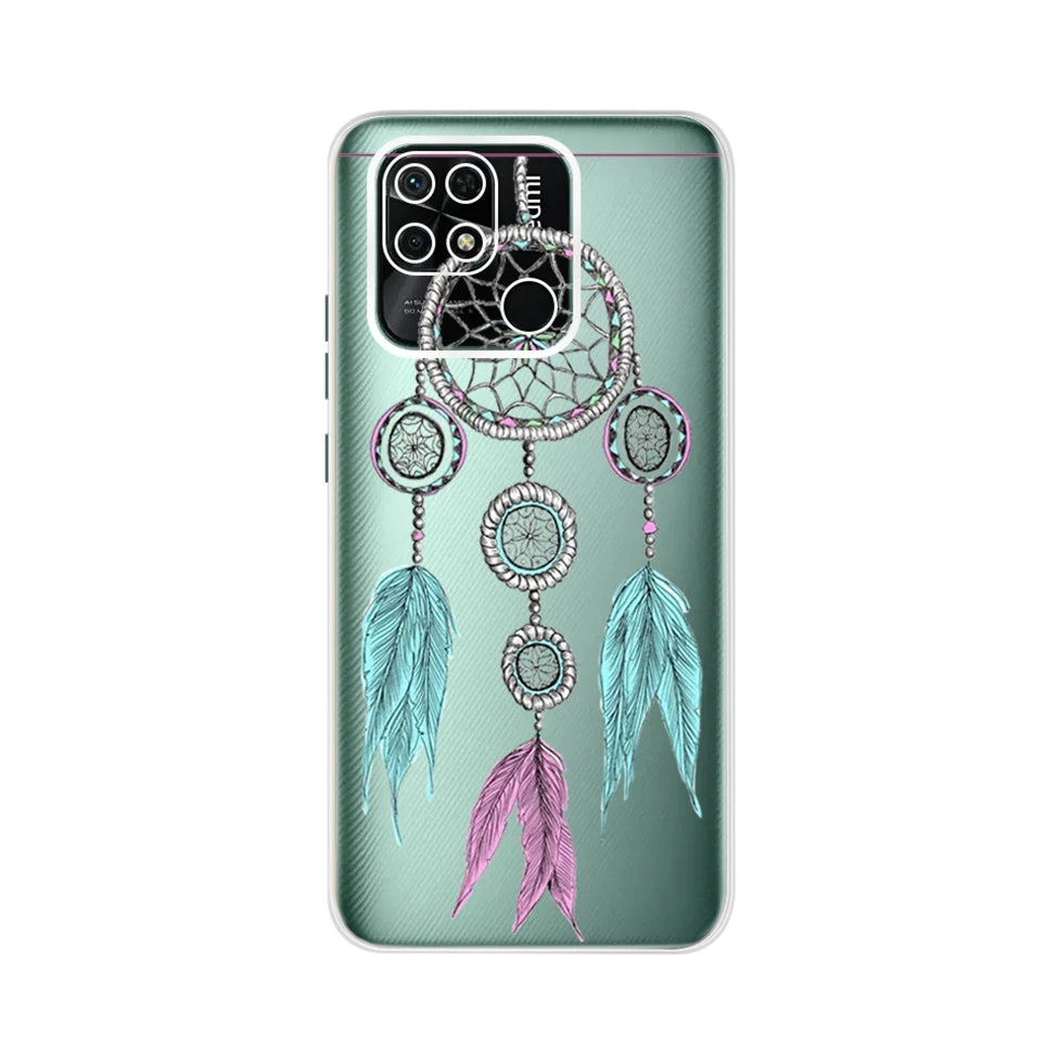 For Cover Redmi 10 Case Silicon Back Cover Phone Case For Xiaomi Redmi 10 2022 Soft coque TPU Redmi 10a 10c Clear bumper etui