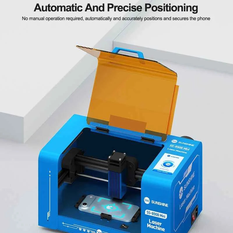 SUNSHINE Mini Laser Screen Removal Machine - Effortless Dismantling for iPhone X-17, Fast Glue & Glass Removal