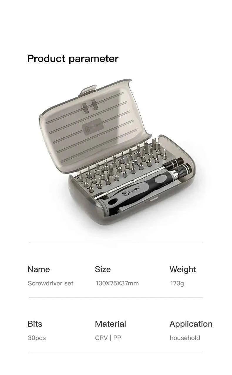 32 in 1 Precision Screwdriver Set Manual Hand Tool Kit Magnetic Mini Small Bit for Xiaomi Mobile Cellphone Watch Repair Home New