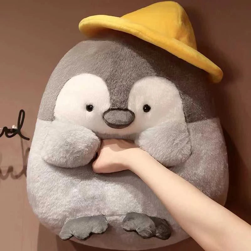 Cute Kawaii Plush Toy Penguin Doll Soft Stuffed Home Decoration Pillow Nap Pillow For Children Holiday Gift The jack market .AU The jack market .AU Little Wonders $ 63 14:366#Hat Penguin;152:201336176#35cm