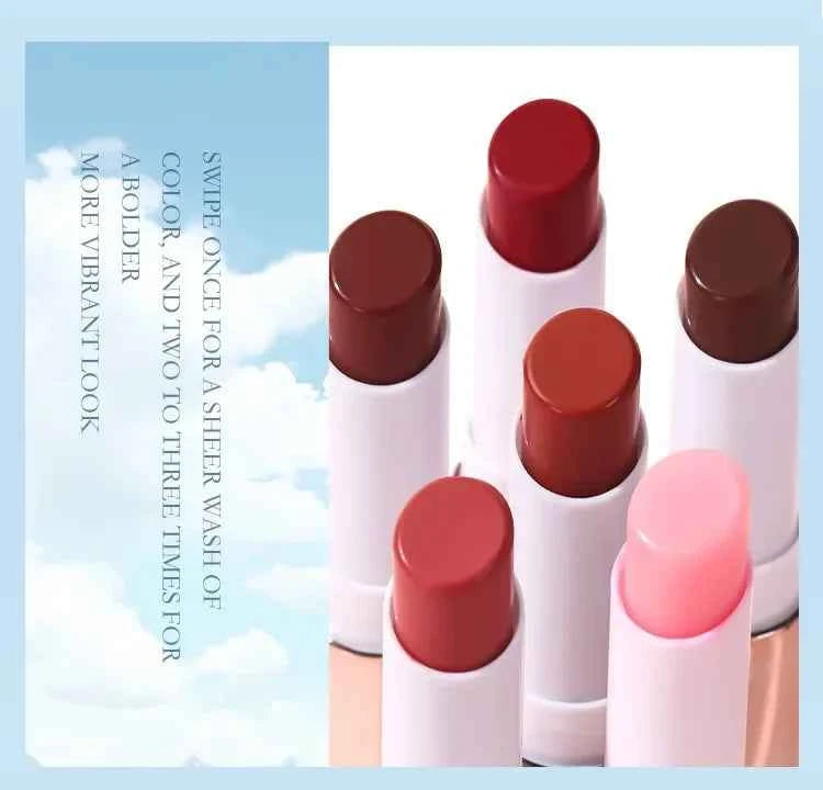 LuxeGlow Mirror Water Lip Gloss - Waterproof, Moisturizing Red Lip Tint for Lasting Shine