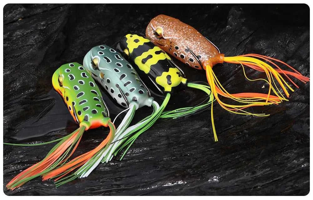Big Mouth Topwater Frog Lures Durable Lifelike Silicone Bass Bait Floating Realistic for Pike Snakehead Salmon Trout Catfish The jack market .AU The jack market .AU Fishing Gear $ 21 14:200002984#D