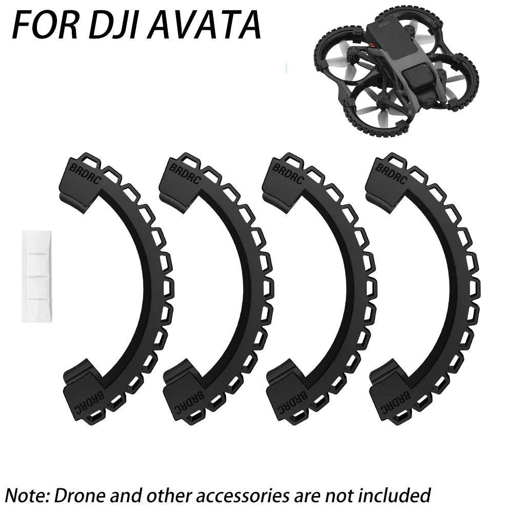 BRDRC Propeller Guard For DJI Avata Drone Protector Bumper Rings Propeller Anti-drop Lightweight Protection Cover Accessory