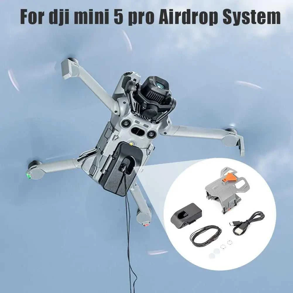 Airdrop System For DJI Mini 5 Pro Thrower Drone Airdrop Aerial Gift Dispenser Accessories Drone Clip Delivery Transport Dev G3F2 The jack market .AU The jack market .AU $ 83 14:200006151#1set;200007763:201441035#CN