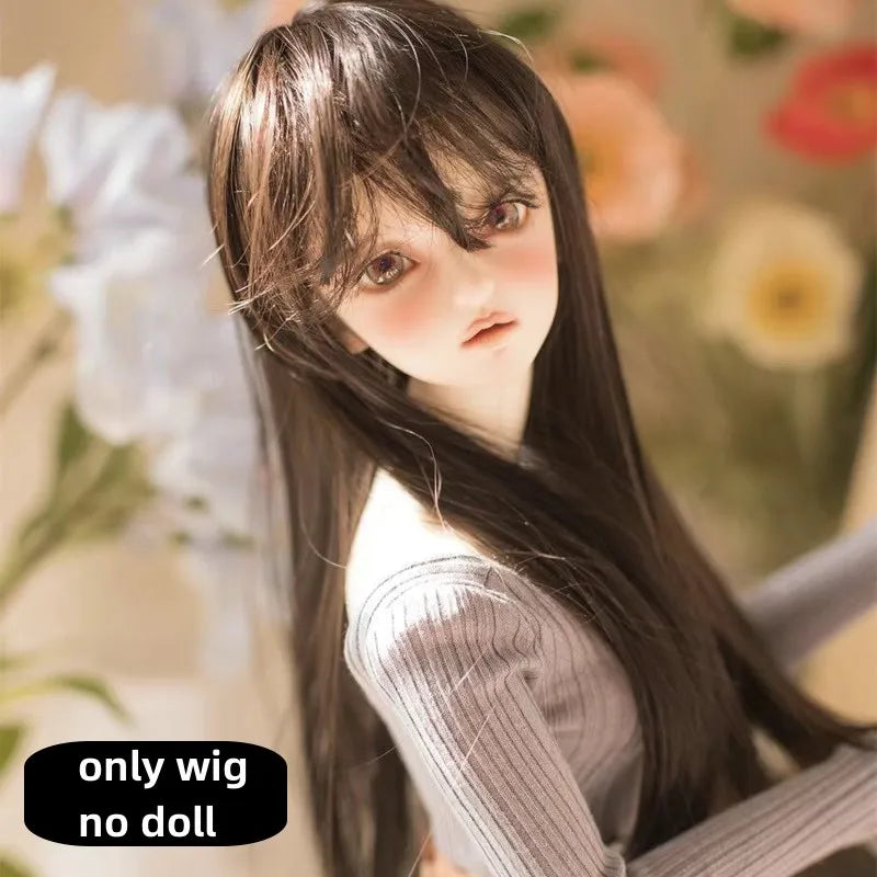 30cm Doll Wig 1/6 BJD Wig Curly Soft Doll Wig Dolls Hair Suitable for1/6 BJD Doll Wig Toy Accessories Dress Up DIY Toys Children