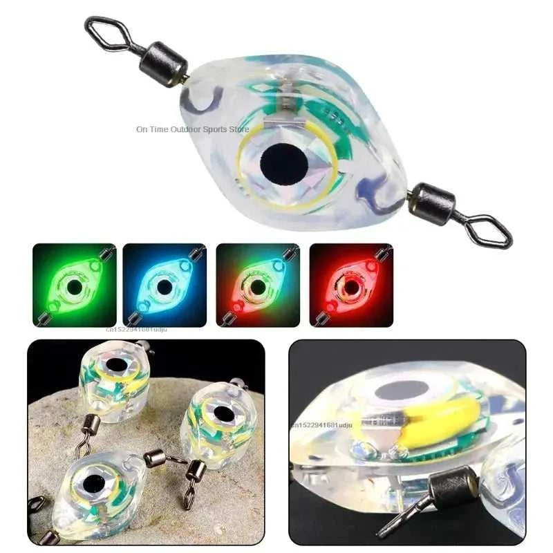 Fish Mini LED Light Attraction Lamp Red Green Fishing Squid Lure Luminous Underwater Attract Deep Drop Night Winter Bait The jack market .AU The jack market .AU Fishing Gear $ 26 14:10