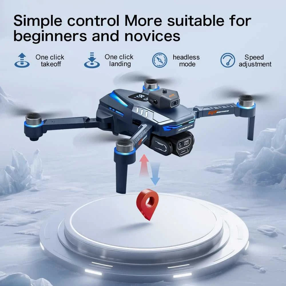 NEW GT8 Drone HD Aerial Photography Intelligent Obstacle Avoidance Smart Hover Helicopter 360° Flip Remote Control Quadcopter The jack market .AU The jack market .AU Drones $ 119 14:29#QZ-GT8